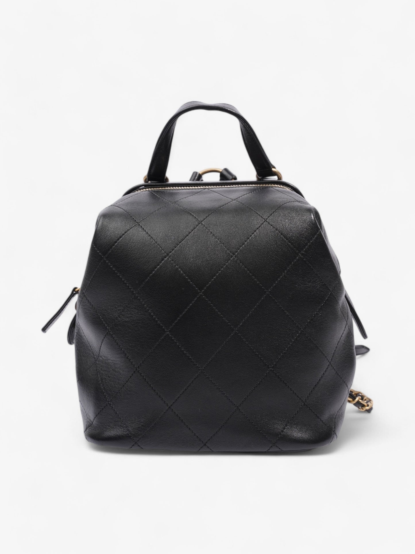 Chanel Timeless Backpack Black Lambskin Leather