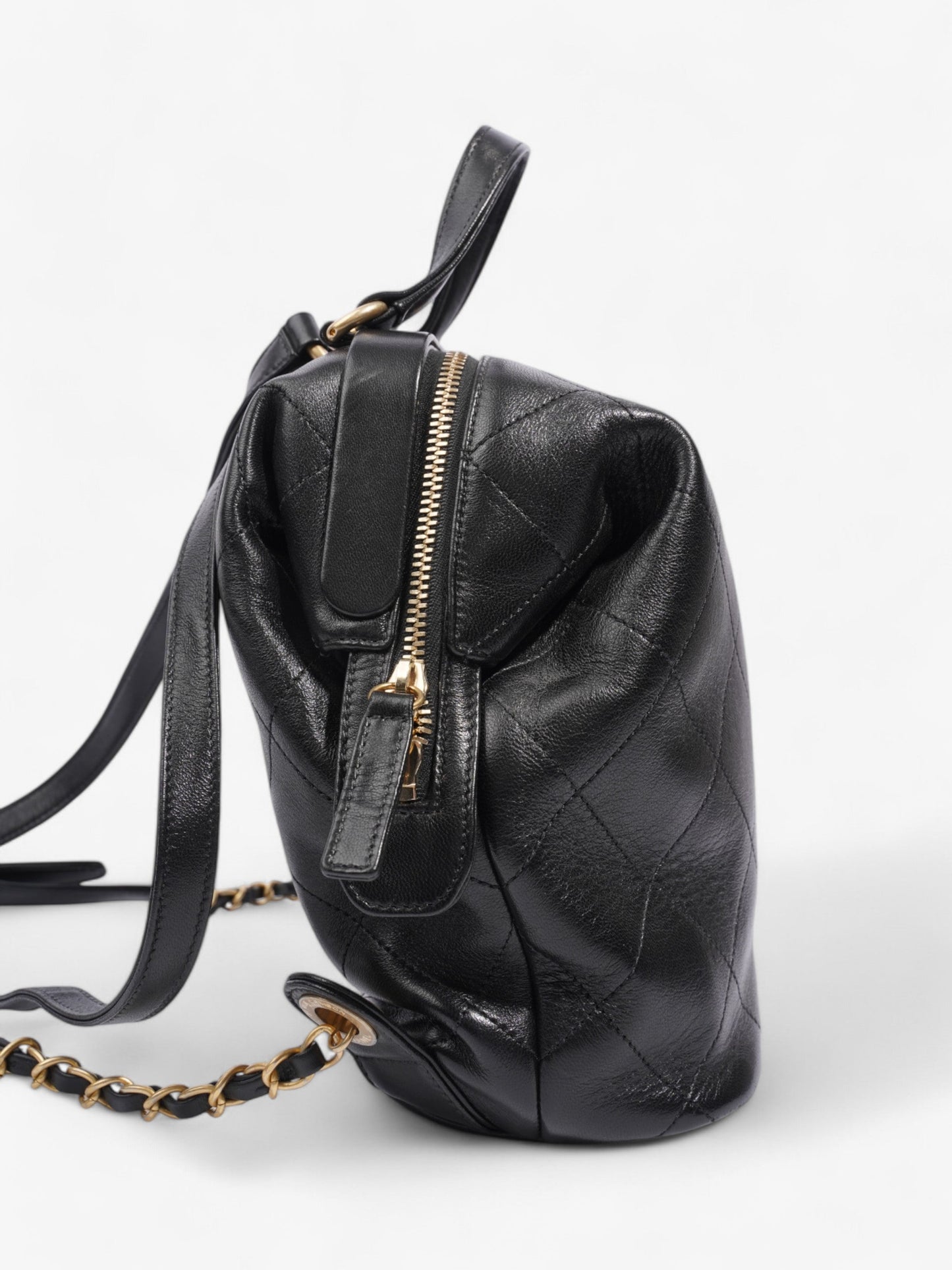 Chanel Timeless Backpack Black Lambskin Leather