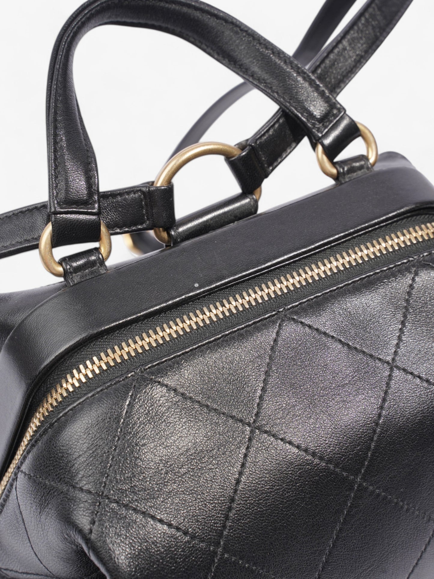 Chanel Timeless Backpack Black Lambskin Leather
