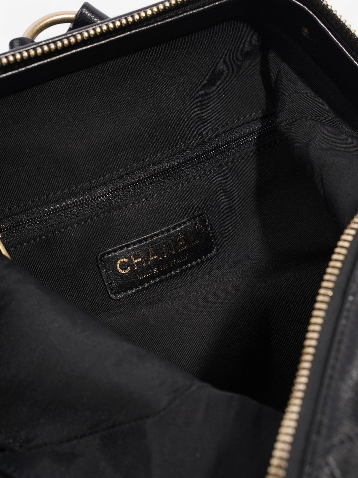 Chanel Timeless Backpack Black Lambskin Leather
