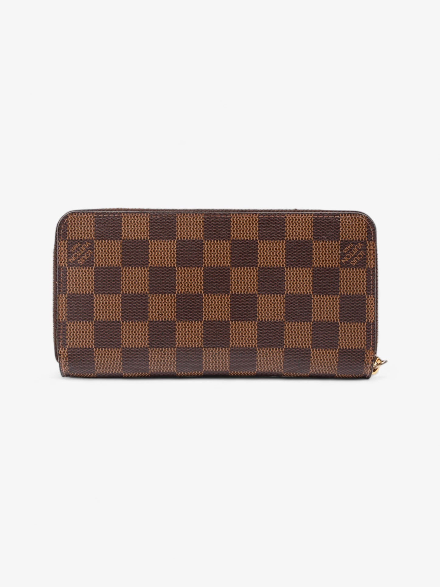 Louis Vuitton Zippy Wallet Damier Ebene Coated Canvas