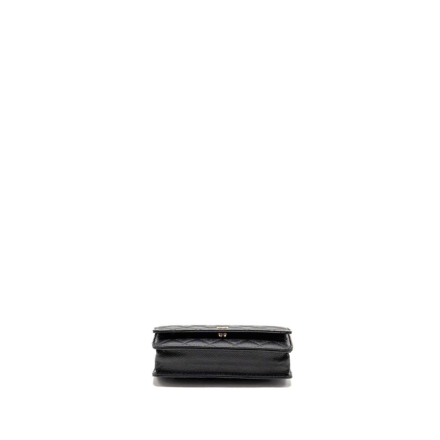 CHANEL Classic Wallet On Chain Caviar Black