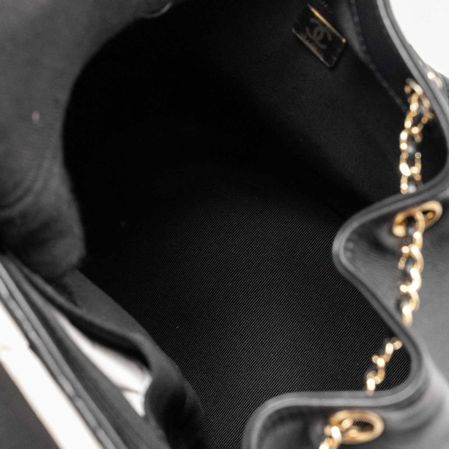 Chanel 23c Large Duma Backpack Calfskin Black L (microchip)