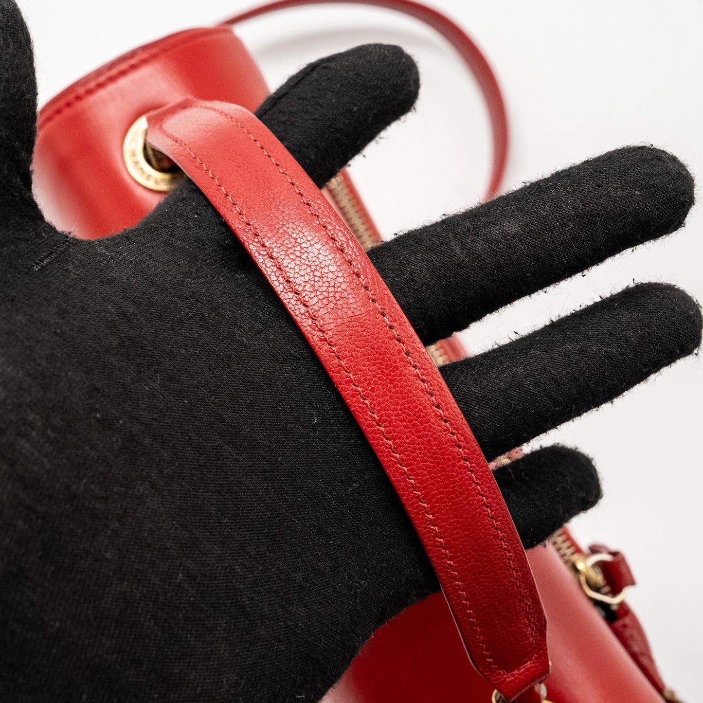Chanel Medium Coco Curve Flap Bag Calfskin Red