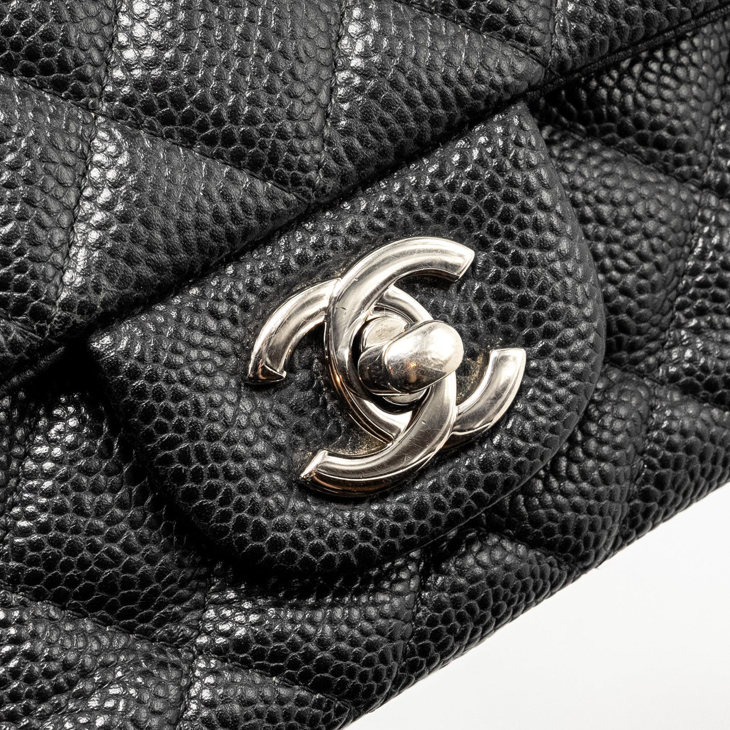 Chanel Mini Rectangular Flap Bag caviar black