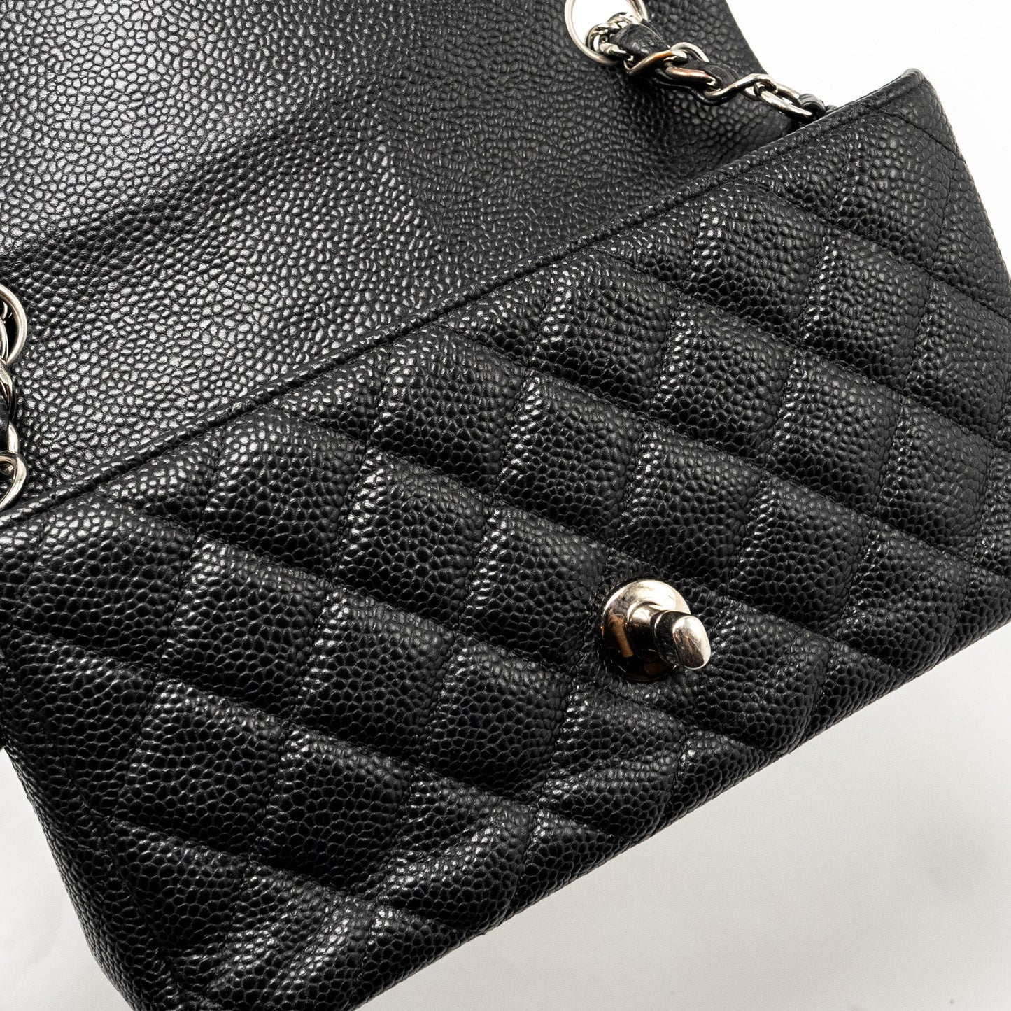 Chanel Mini Rectangular Flap Bag caviar black