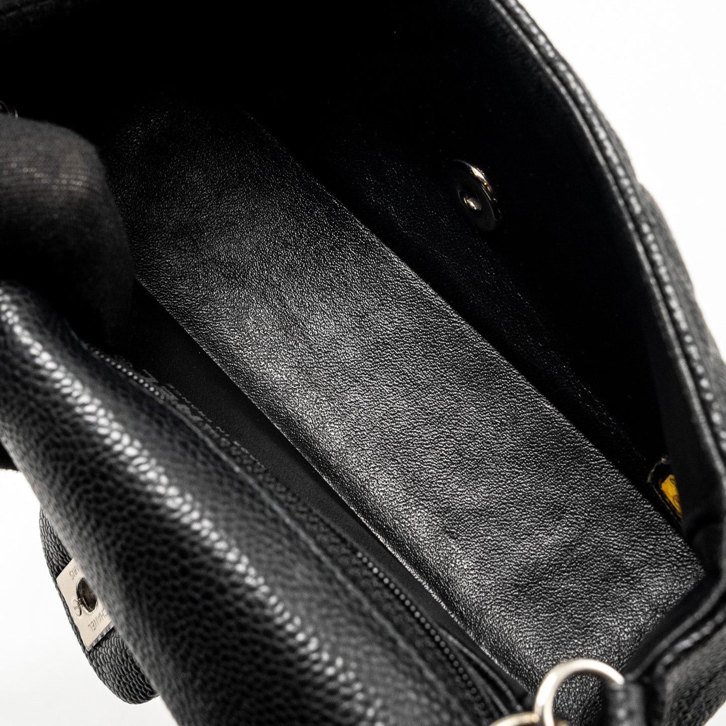 Chanel Mini Rectangular Flap Bag caviar black
