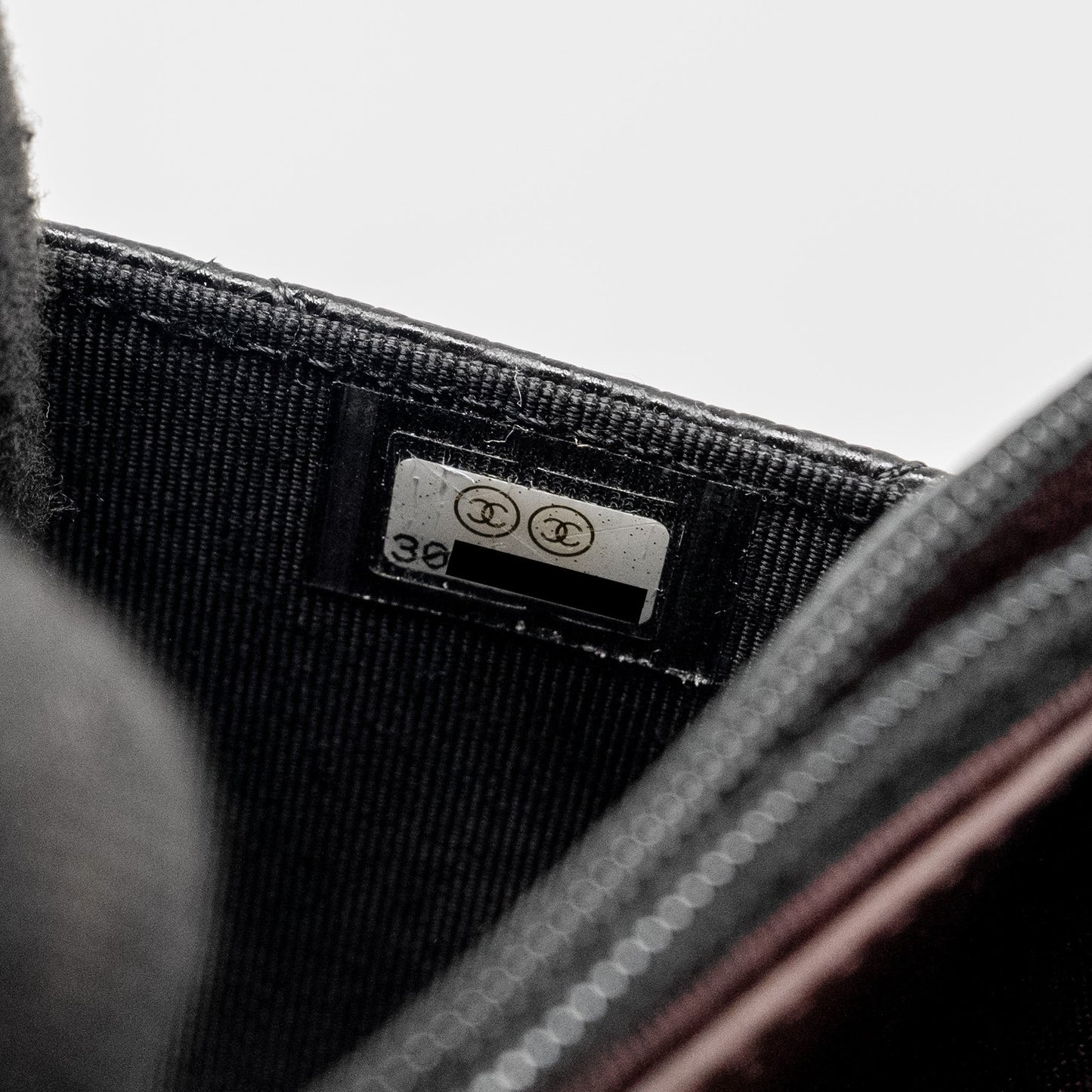 Chanel Classic Wallet on Chain Caviar Black