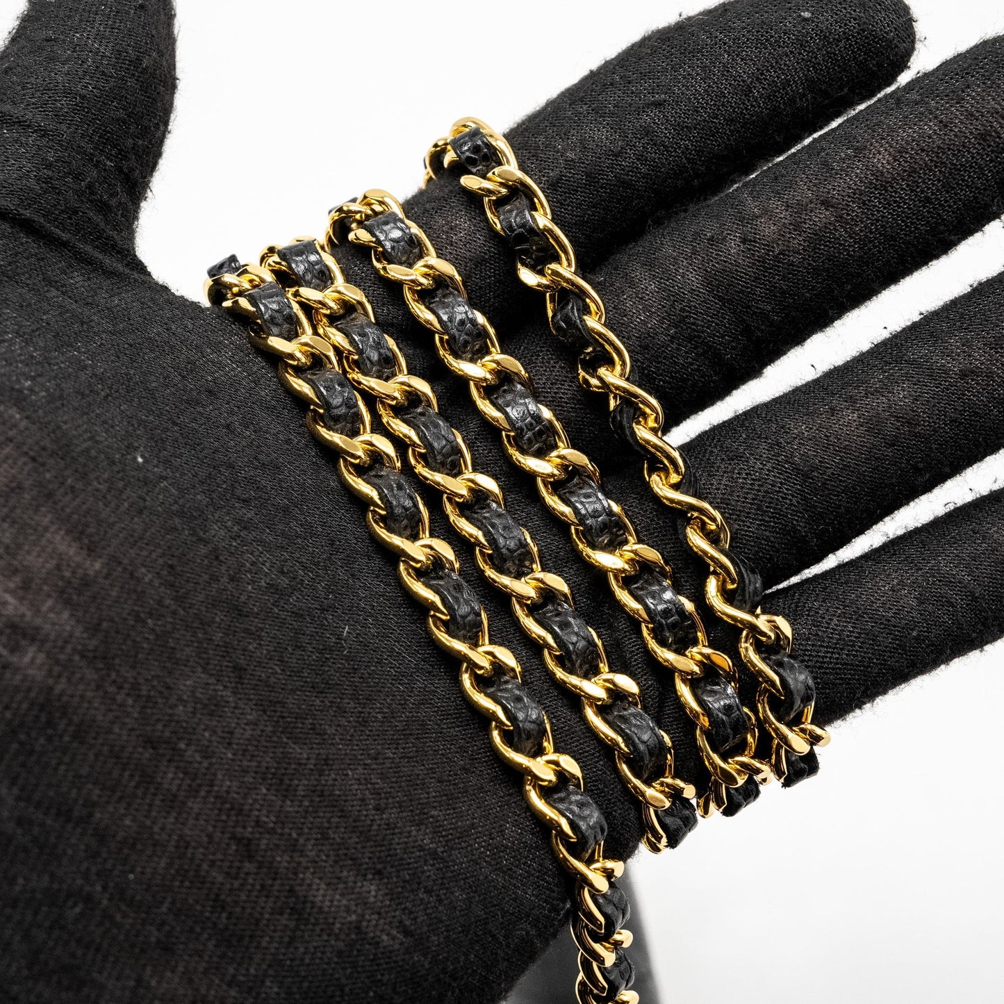 Chanel Classic Wallet on Chain Caviar Black