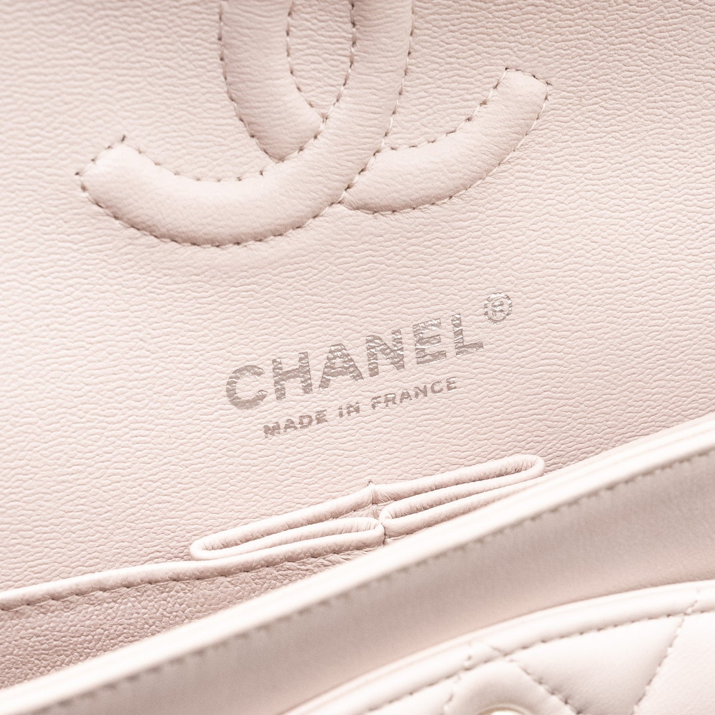 Chanel Small Classic Double Flap Bag Lambskin Light Purple  (Microchip)