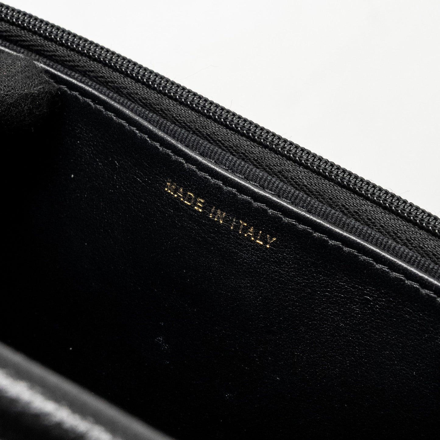 Chanel Detailed CC Logo Wallet on Chain Caviar Black  (Microchip)