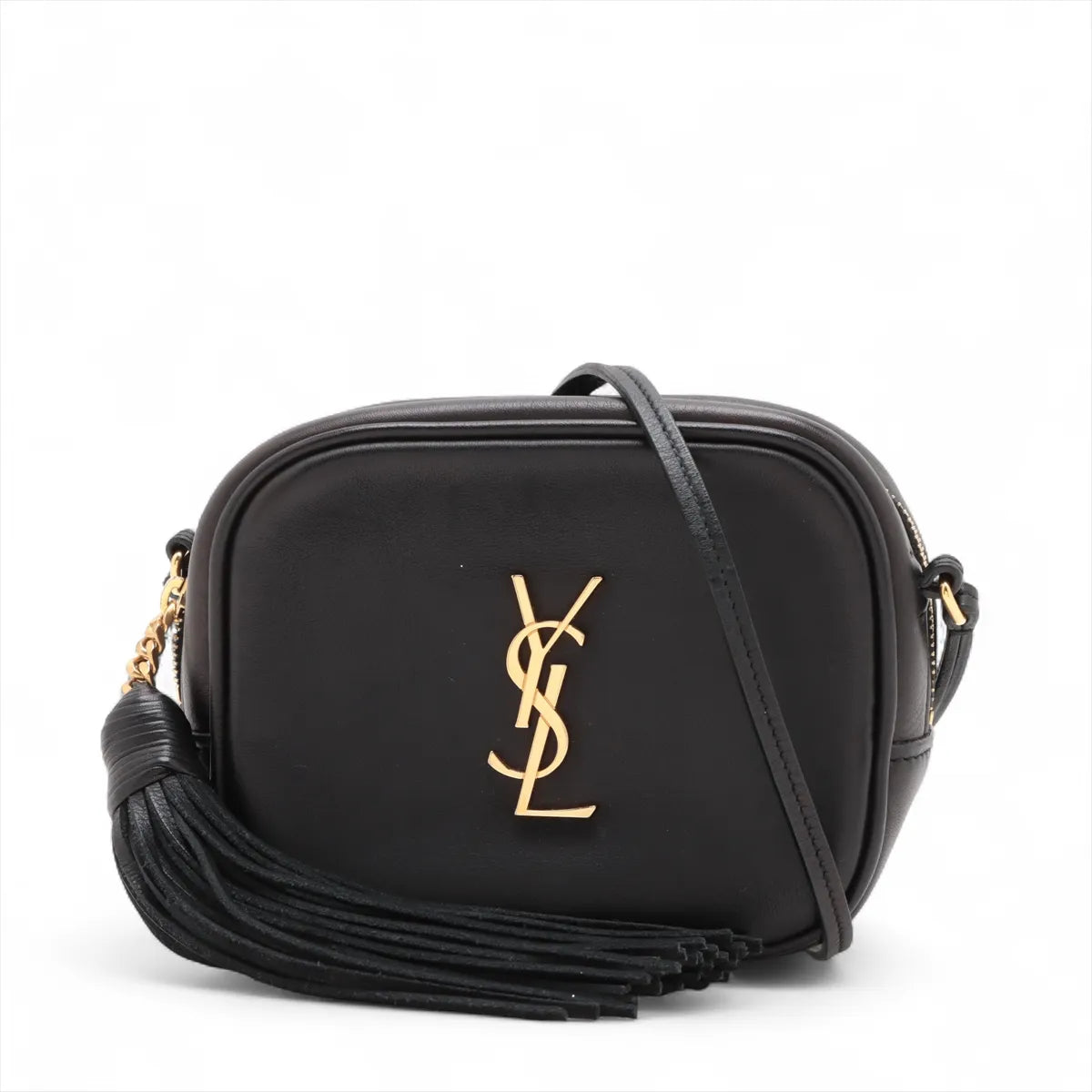 Saint Laurent Black Leather Blogger Camera Bag  [Clearance Sale]