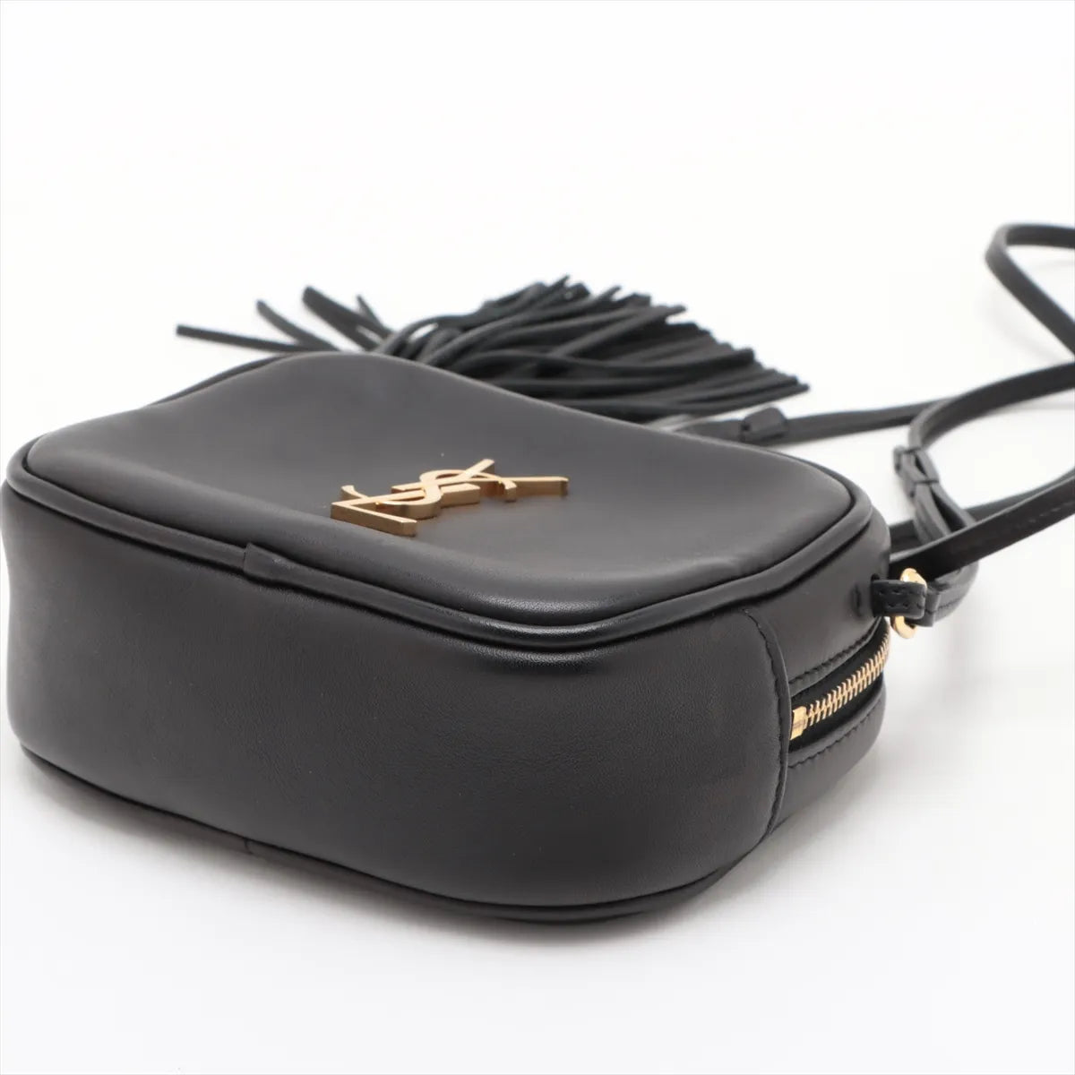 Saint Laurent Black Leather Blogger Camera Bag  [Clearance Sale]
