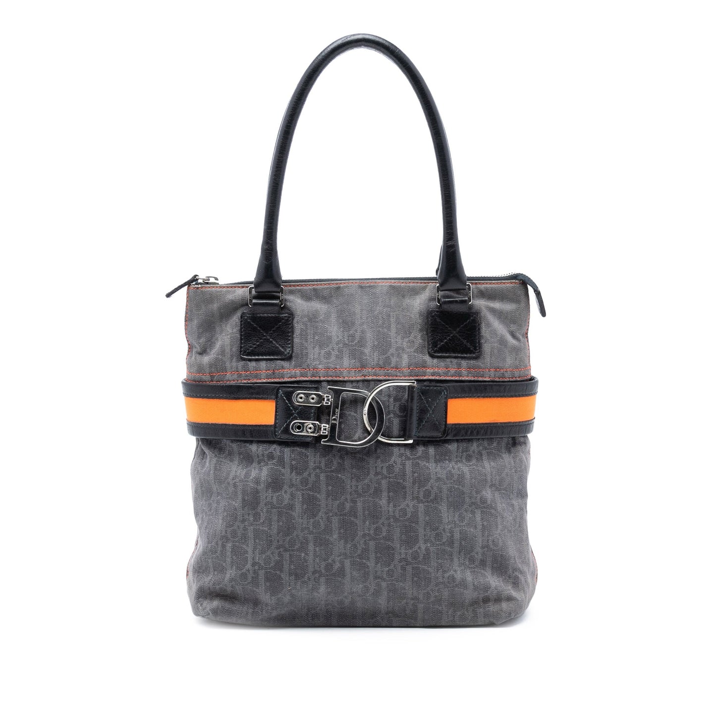 Blue Dior Diorissimo Trotter Denim Flight Tote