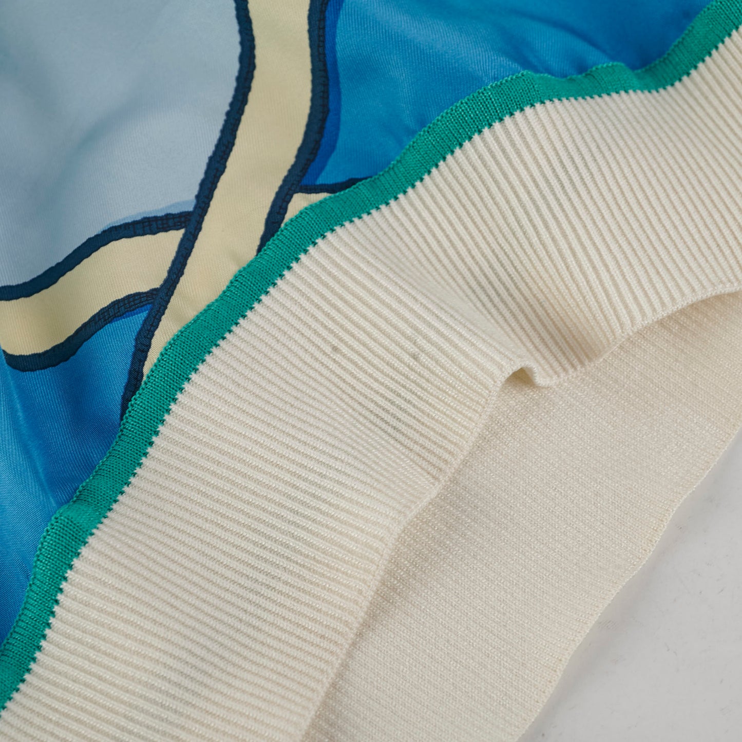 Hermes Sweater Knitwear Blue/Green Size 38