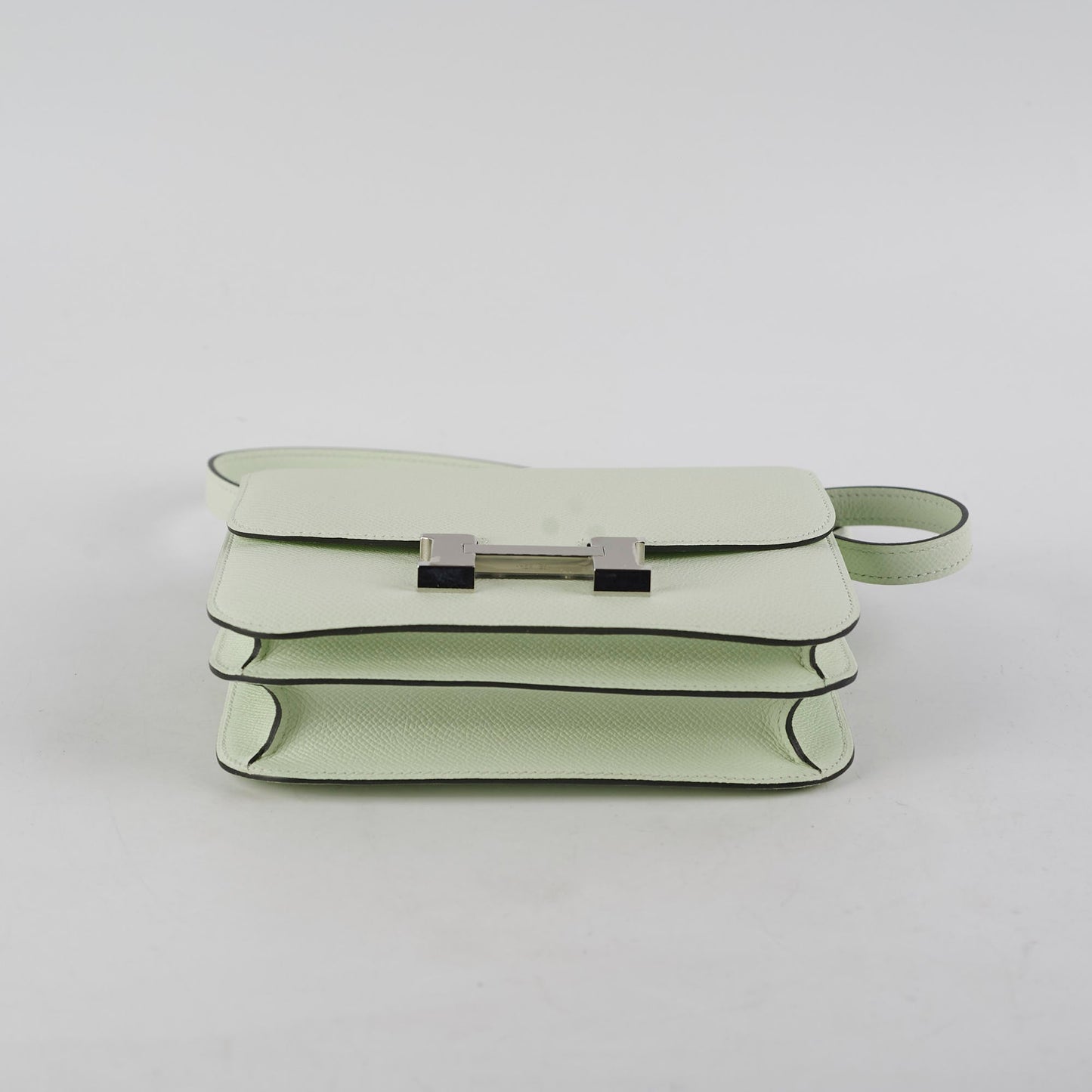 Hermes Constance 18 Mini Vert Fizz Epsom - U Stamp 2022