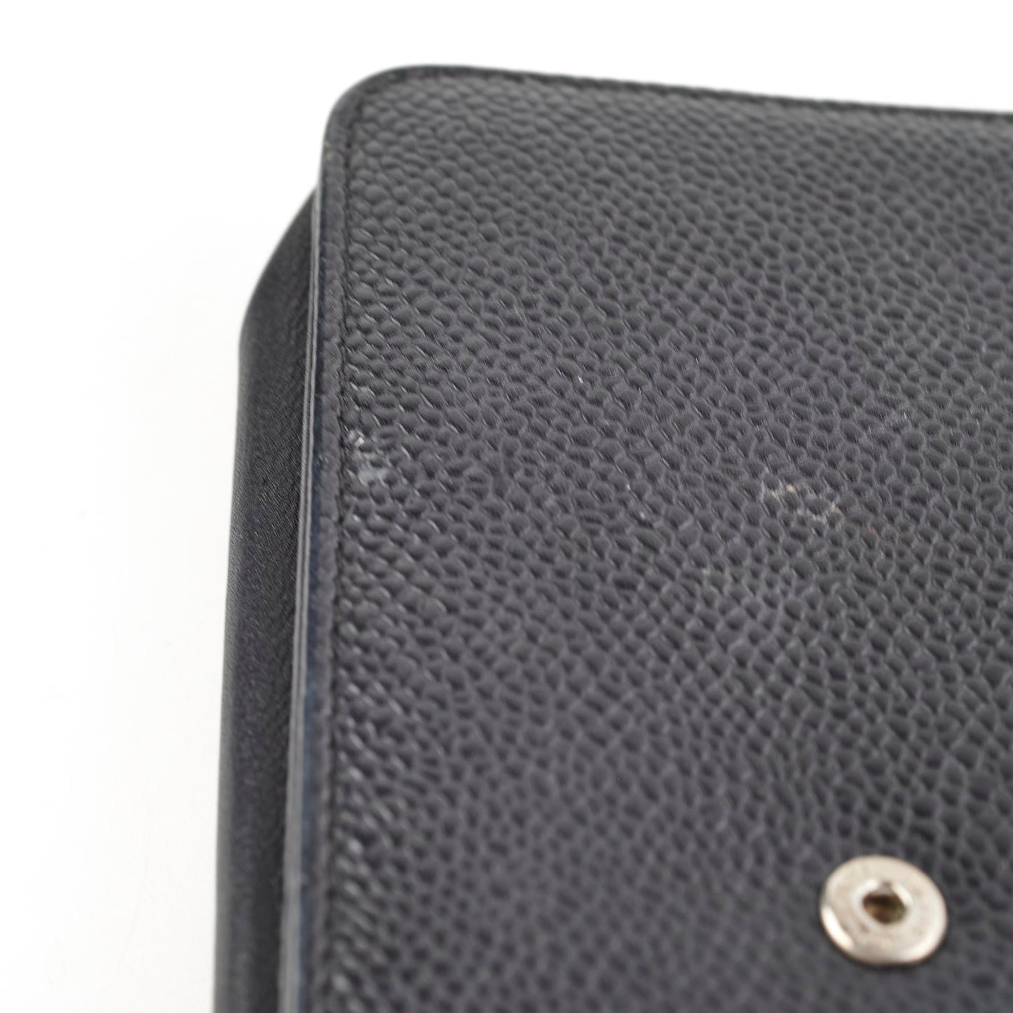 Chanel Caviar Black Wallet On Chain WOC