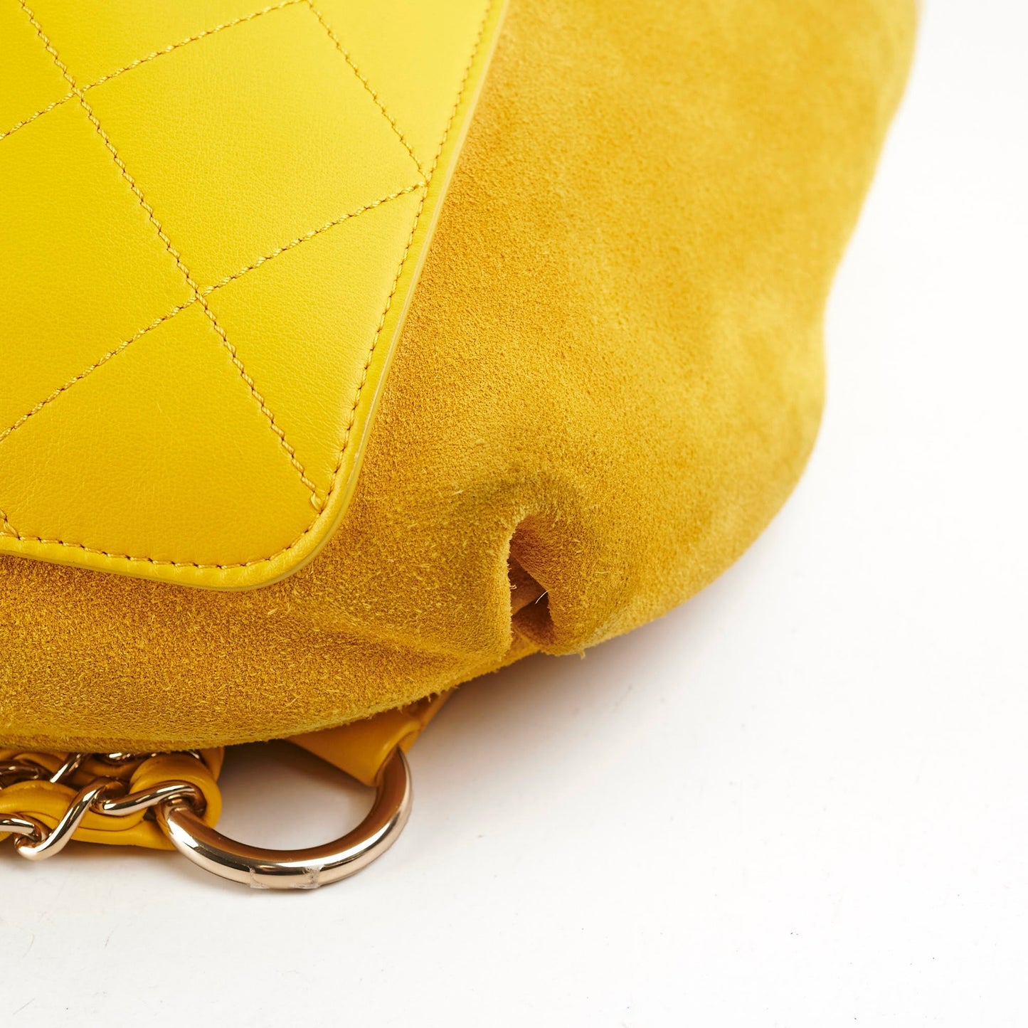 Chanel X Pharrell Willams Suede Waist Bag Yellow 27 series