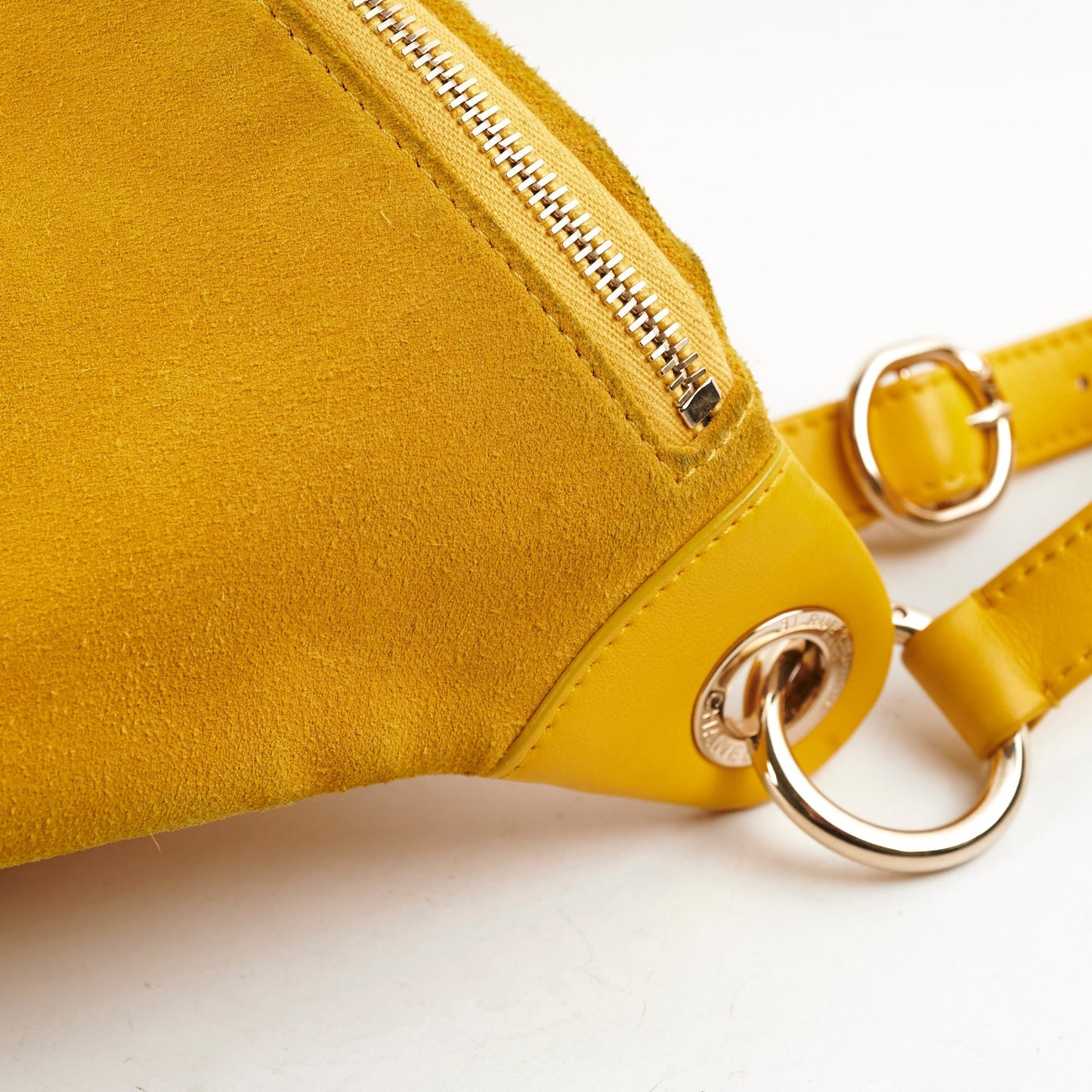 Chanel X Pharrell Willams Suede Waist Bag Yellow 27 series