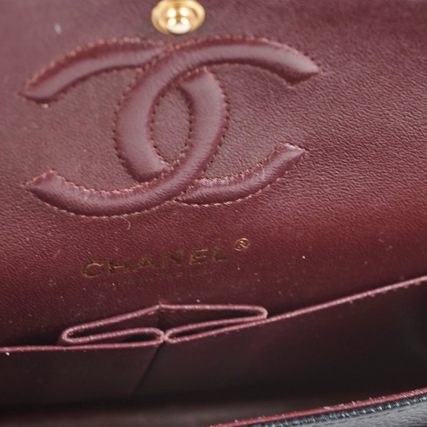 Chanel Small Classic Flap Caviar Black - Microchipped