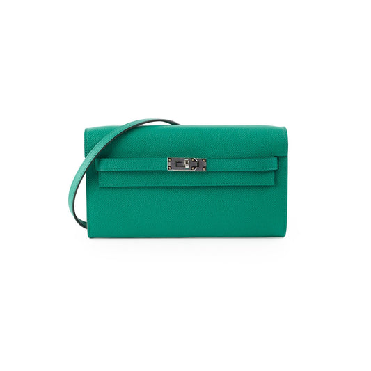 Hermes Kelly To Go Vert Jade - U Stamp 2022