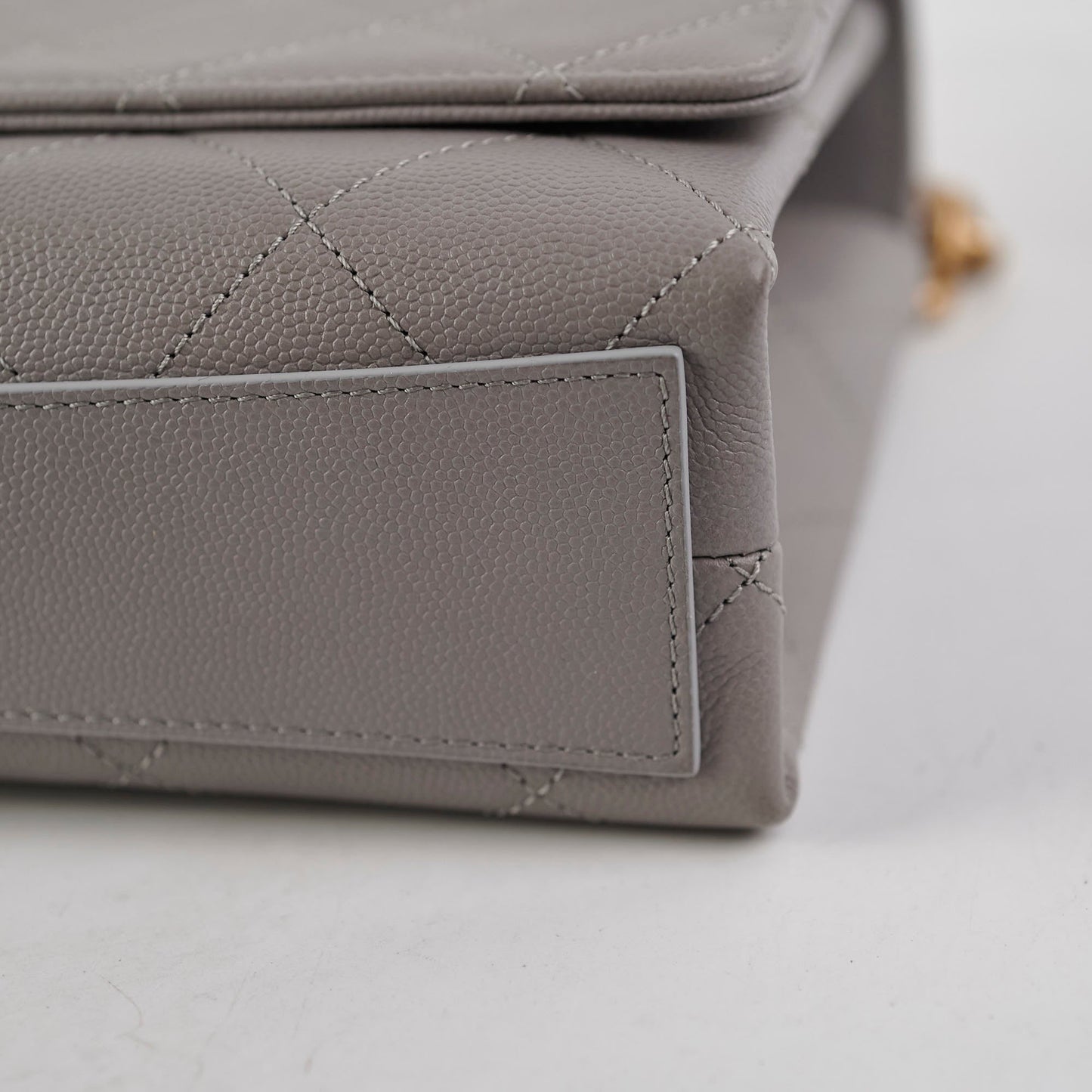 Chanel Grey Affinity Caviar Crossbody