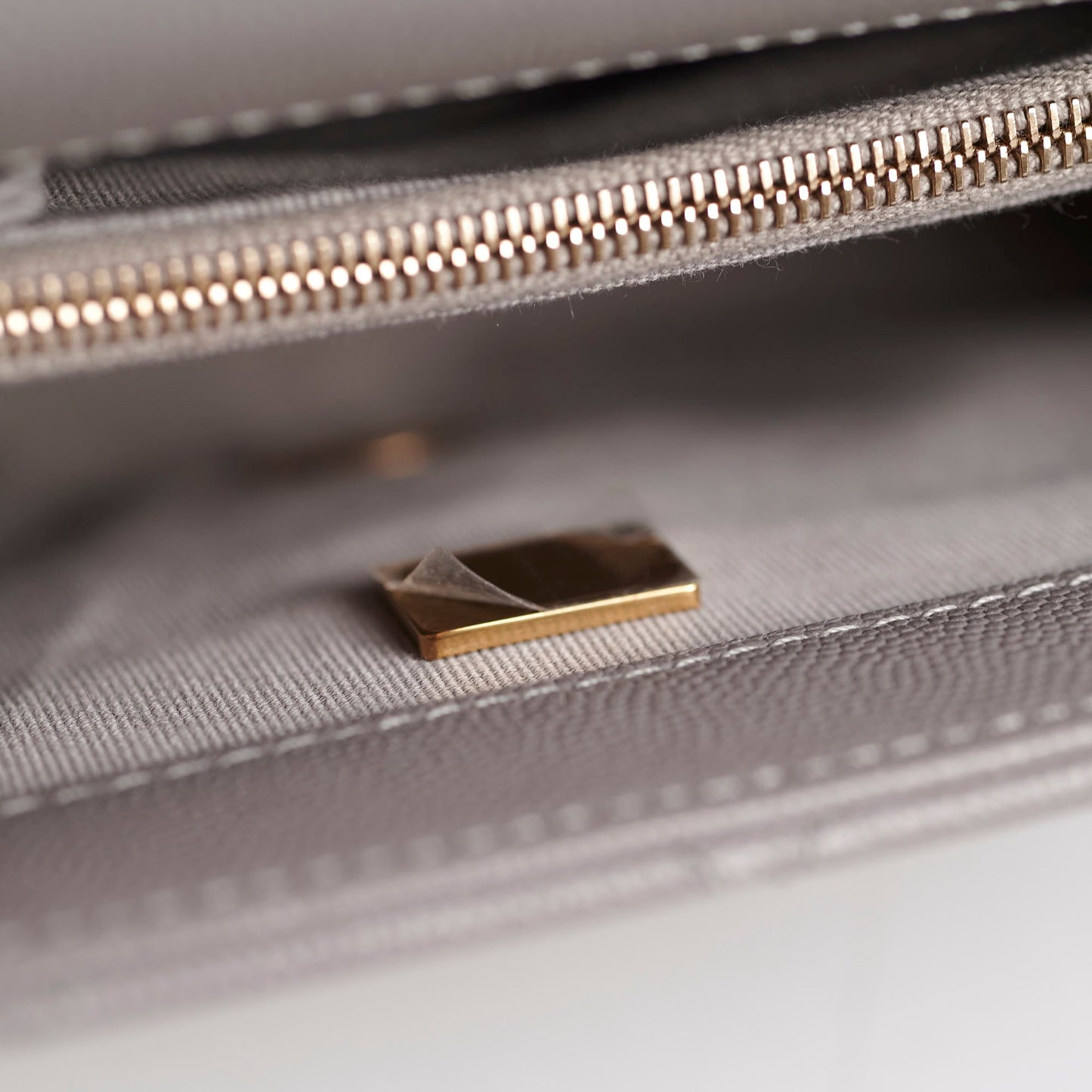 Chanel Grey Affinity Caviar Crossbody