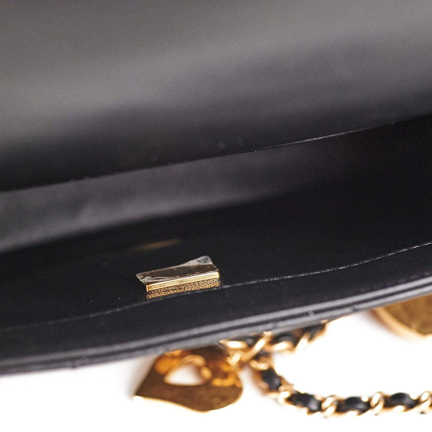 Chanel Mini Rectangular Black Lambskin