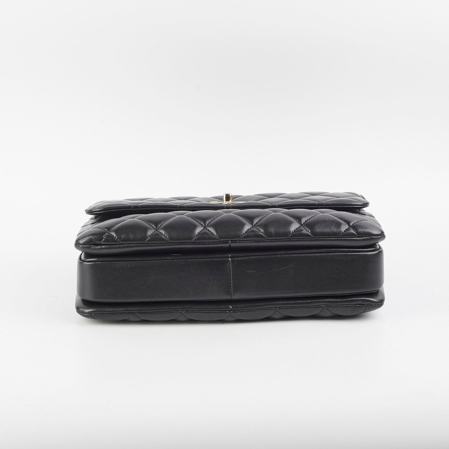 Chanel CC Trendy Medium Black Lambskin