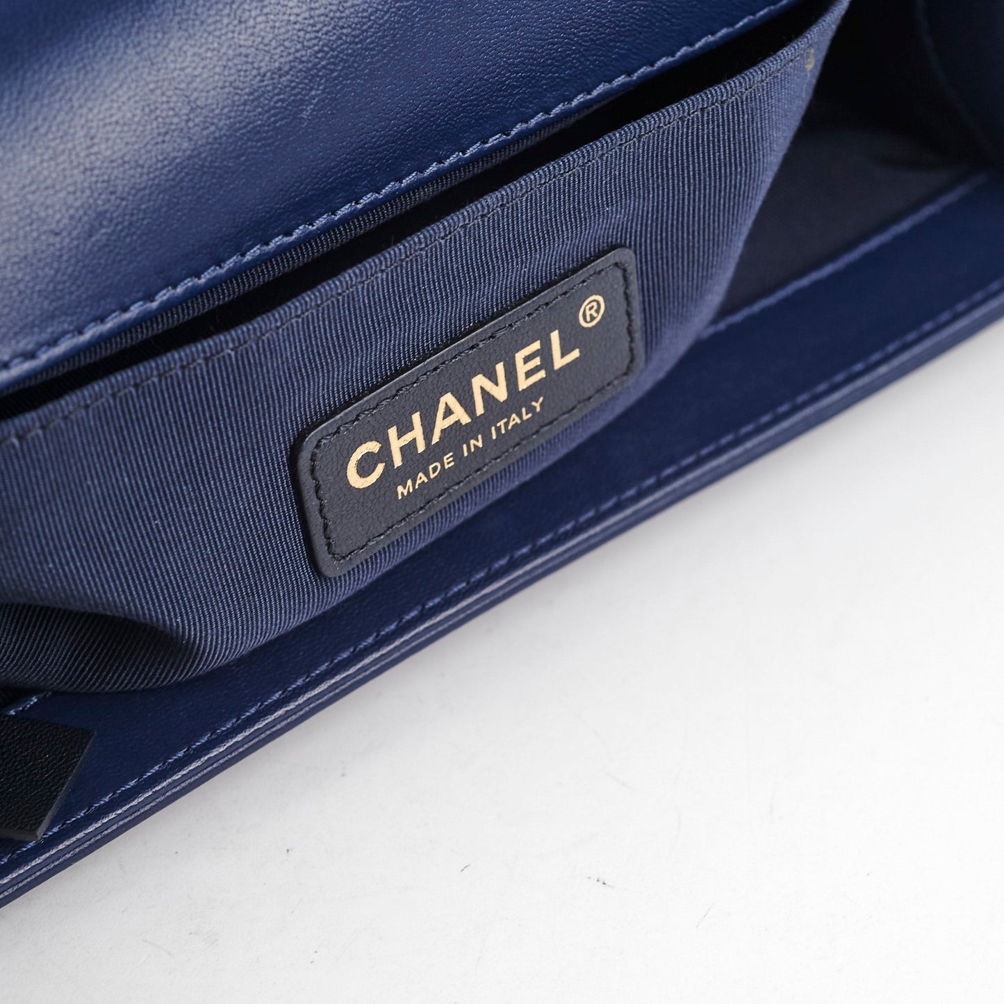 Chanel Old Medium Boy Blue
