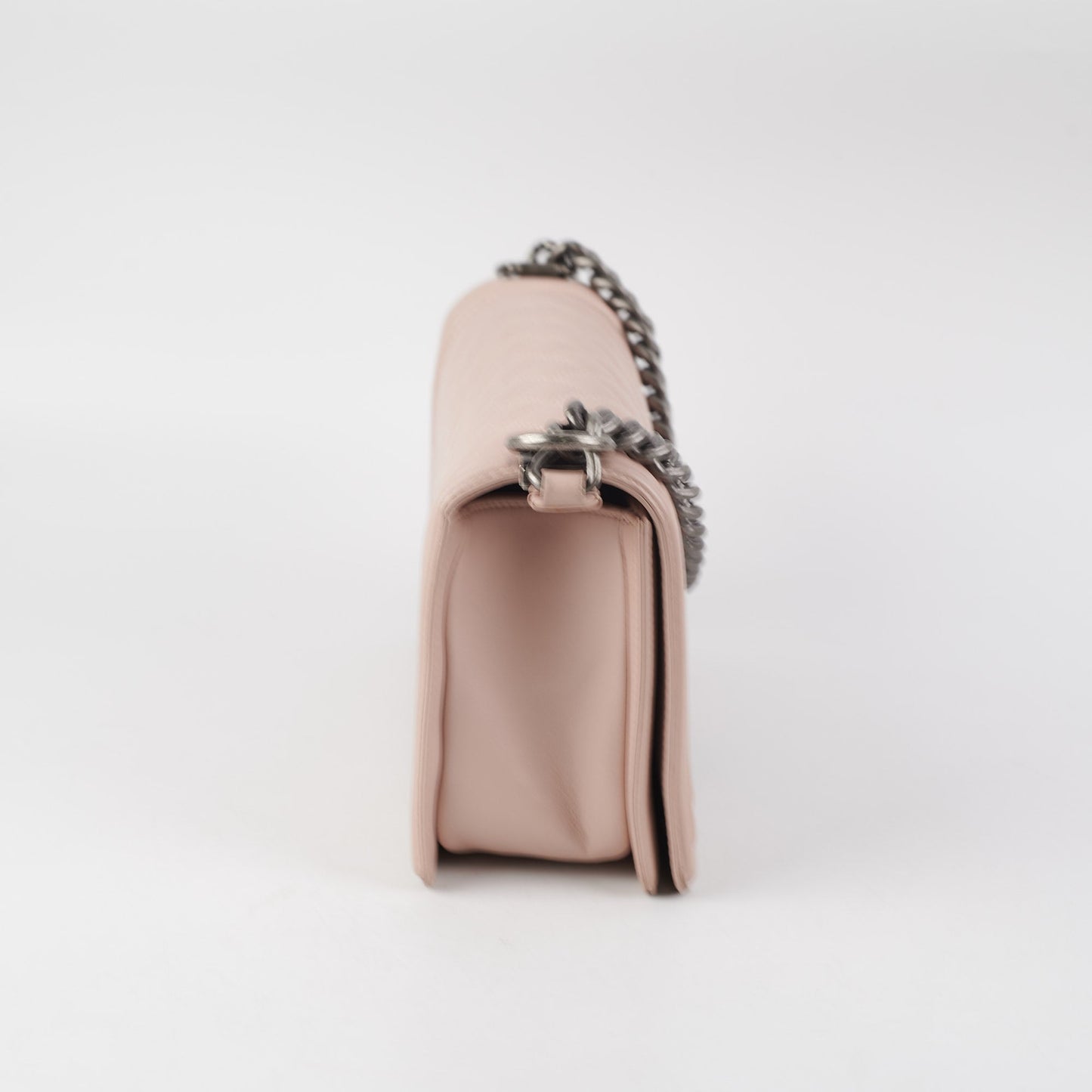 Chanel Quilted Boy Old Medium Light Pink