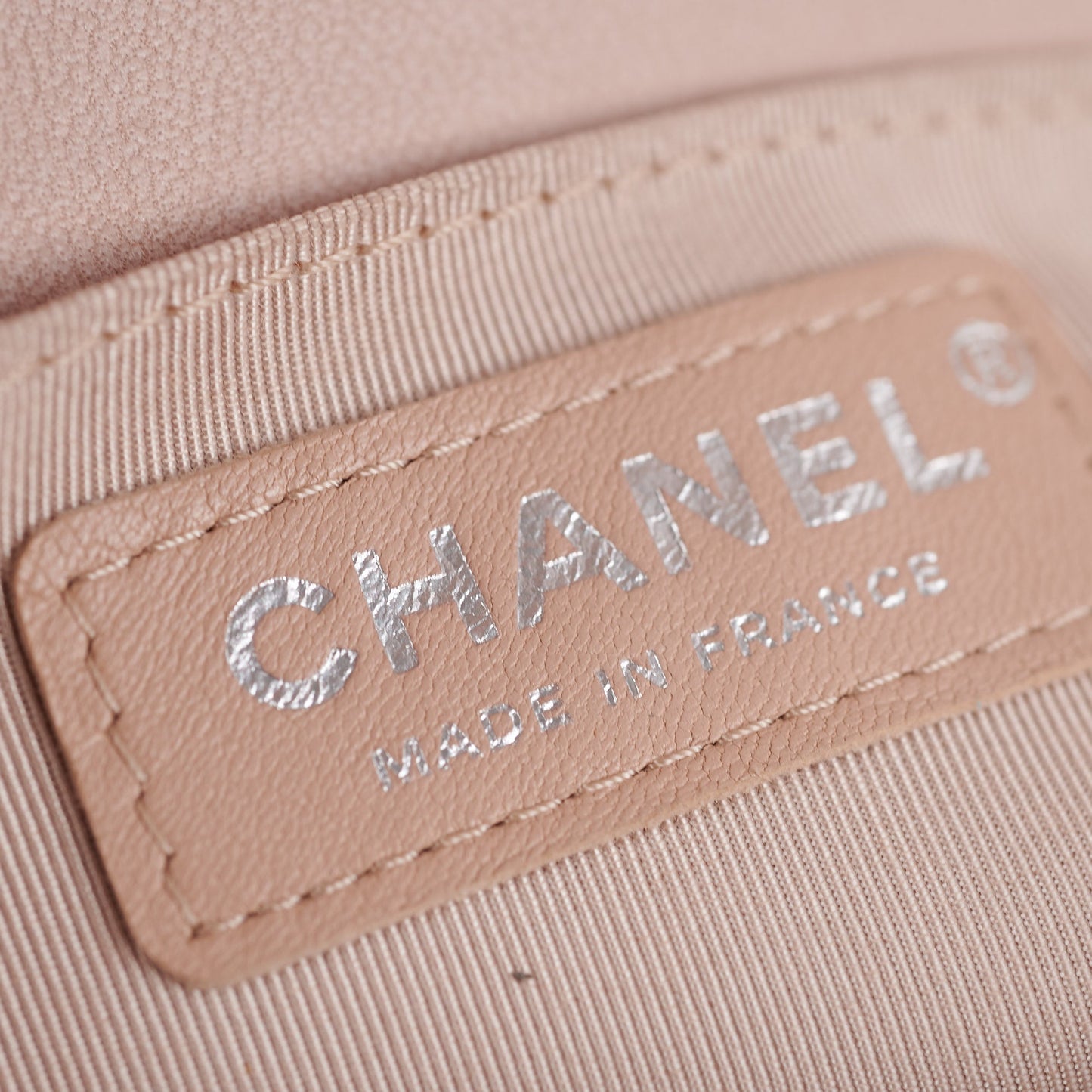 Chanel Quilted Boy Old Medium Light Pink
