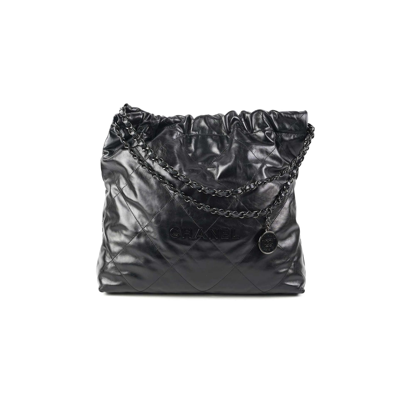 Chanel 22 Handbag Medium So Black (Microshipped)