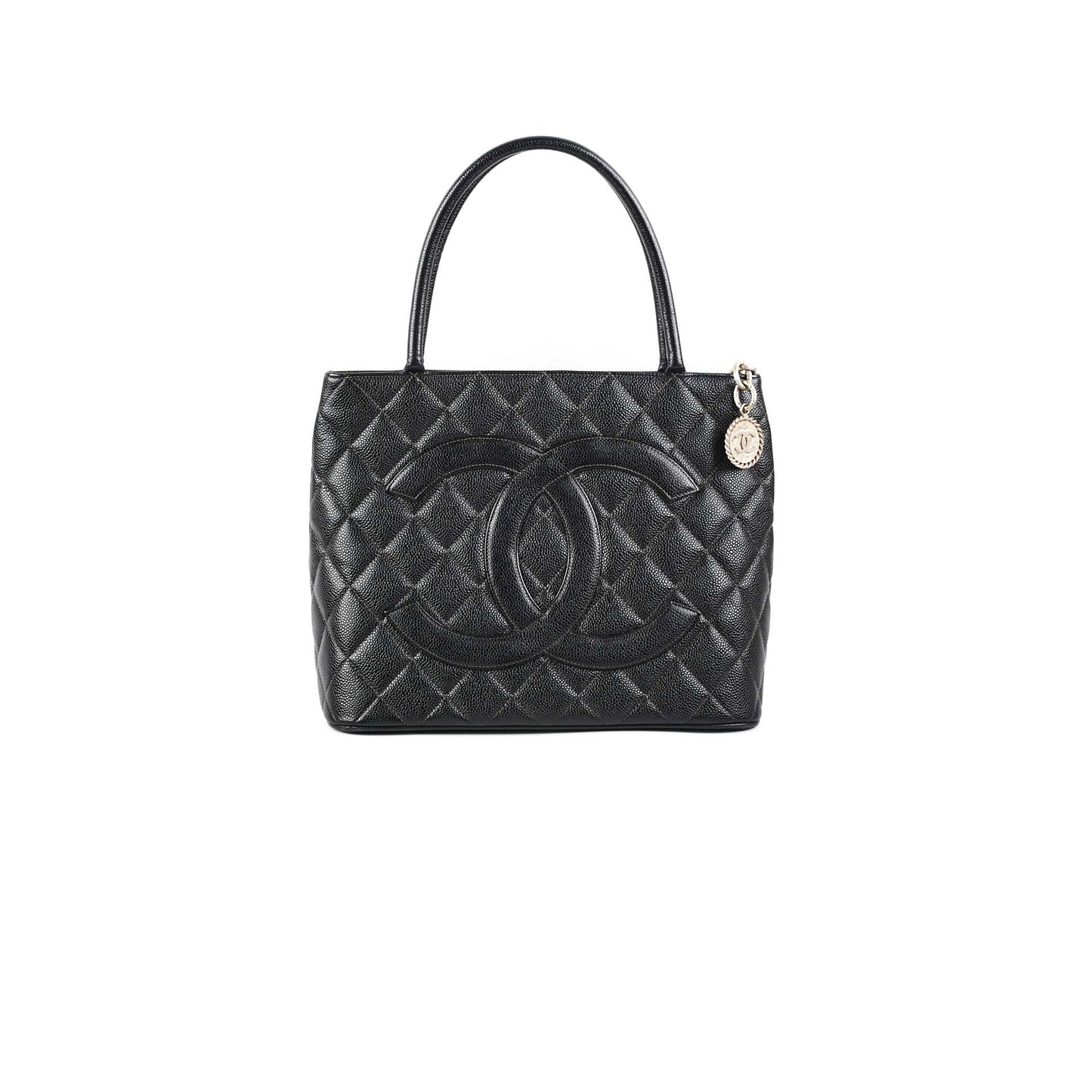 Chanel Medallion Tote Black