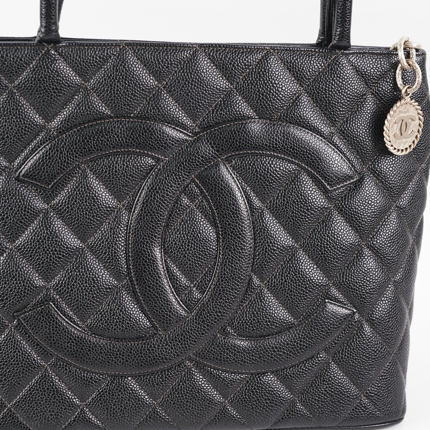 Chanel Medallion Tote Black
