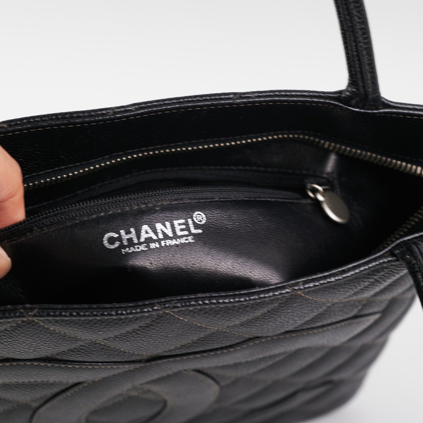 Chanel Medallion Tote Black
