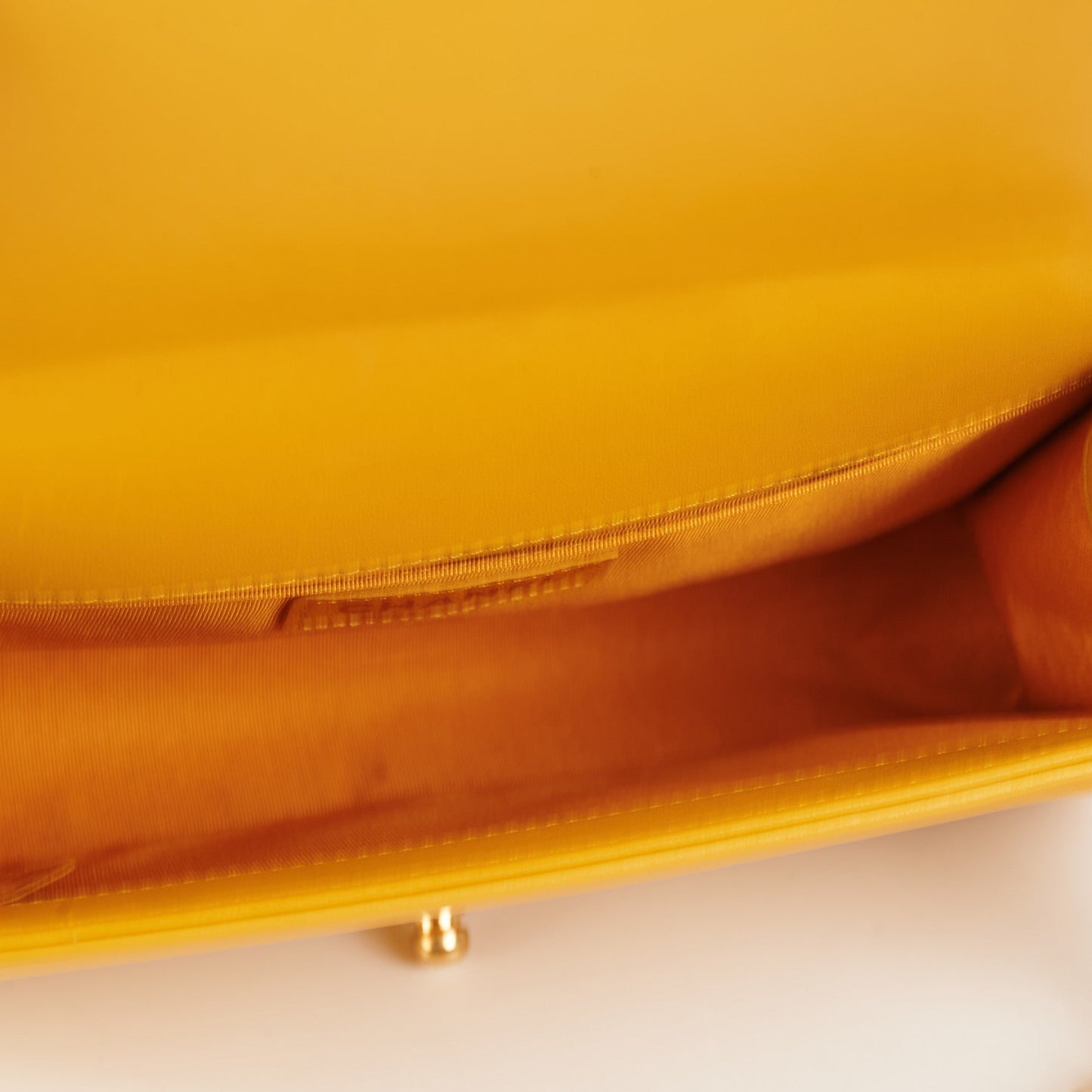 ITEM 24 - Chanel Boy Old Medium Mustard
