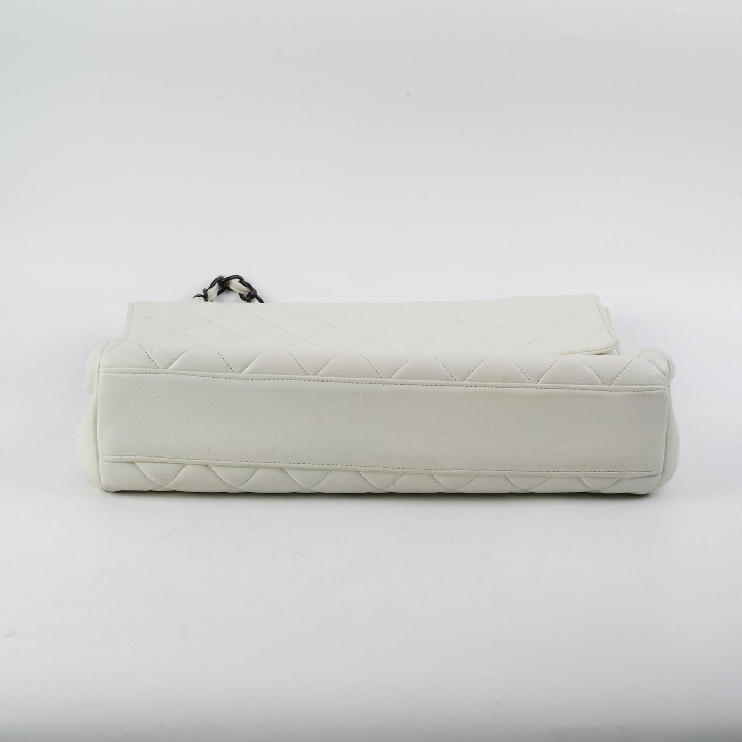 Chanel Matelasse Shoulder Bag White