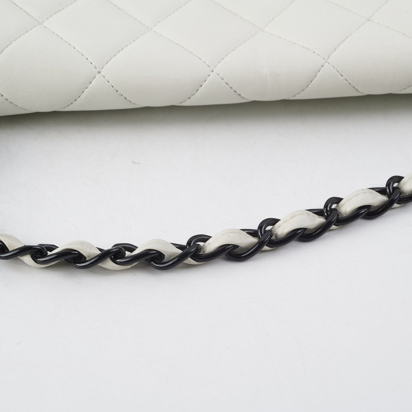 Chanel Matelasse Shoulder Bag White