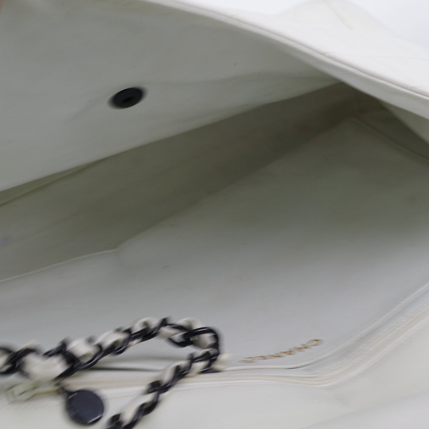 Chanel Matelasse Shoulder Bag White