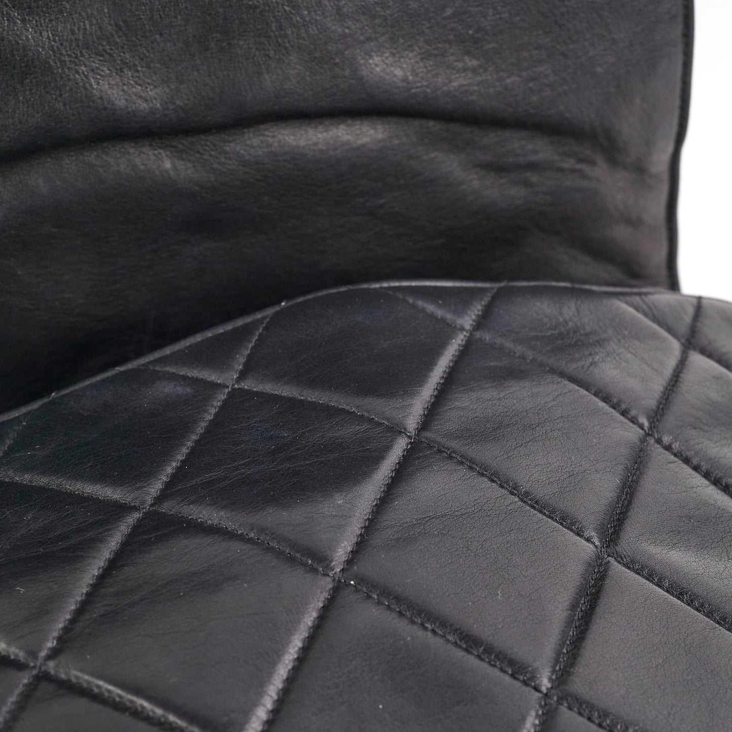 Chanel  Lambskin Black Shoulder Bag