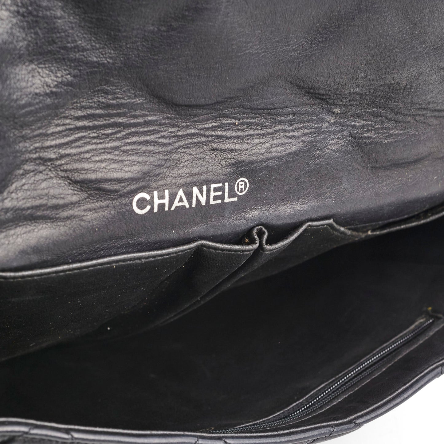 Chanel  Lambskin Black Shoulder Bag