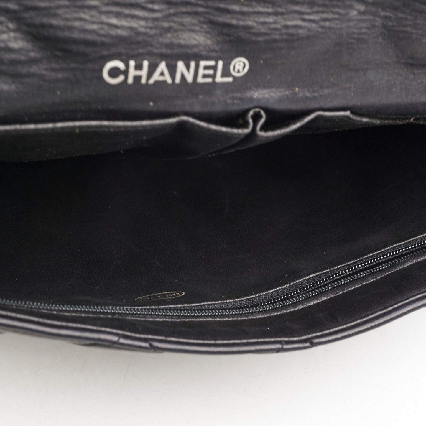 Chanel  Lambskin Black Shoulder Bag