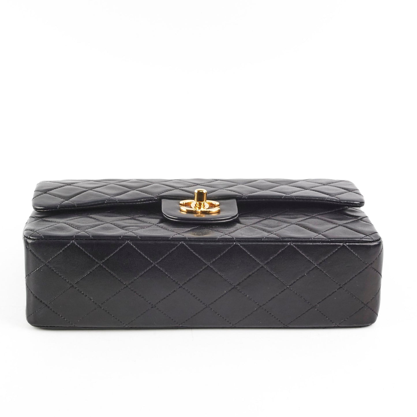 Chanel  Medium/Large Double Classic Flap Black