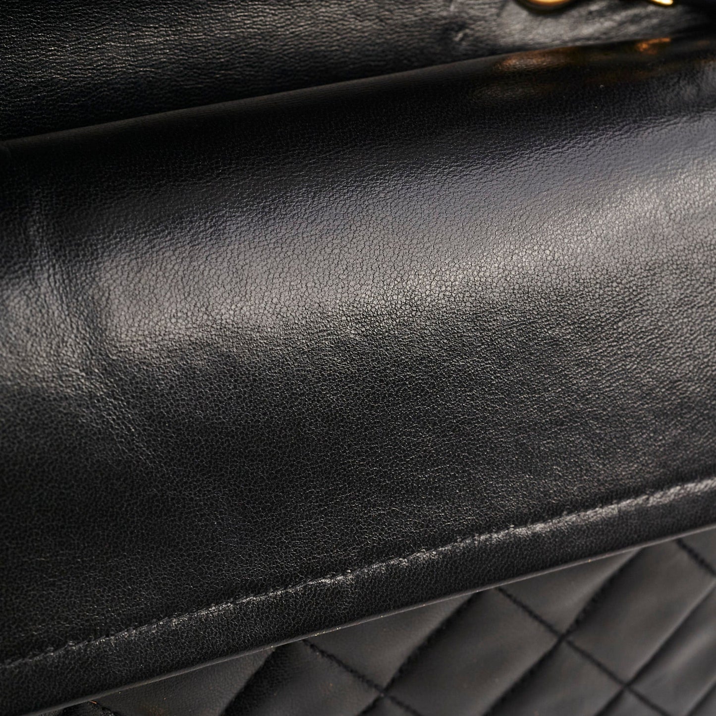 Chanel  Medium/Large Double Classic Flap Black
