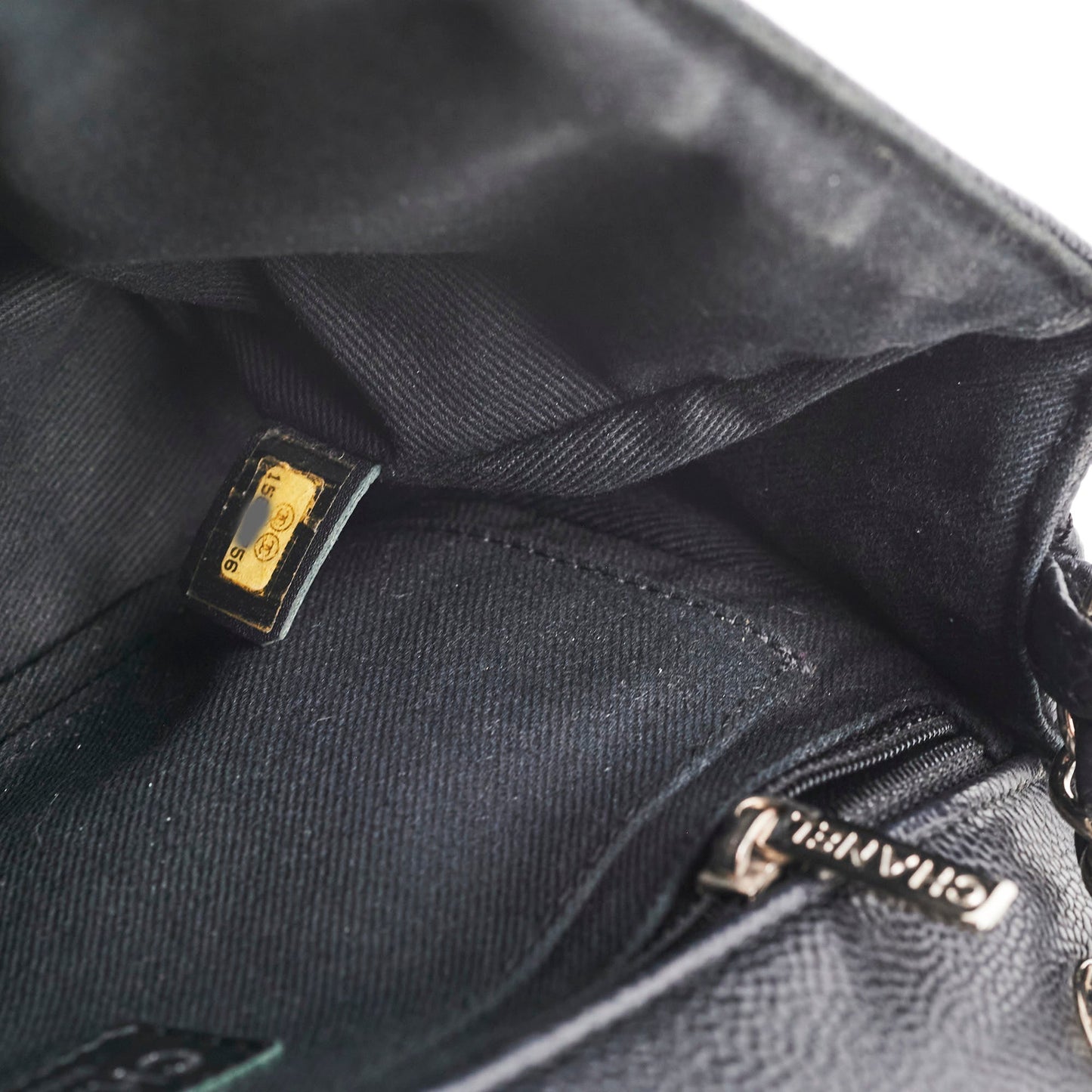 Chanel CC Timeless Caviar Black Bag