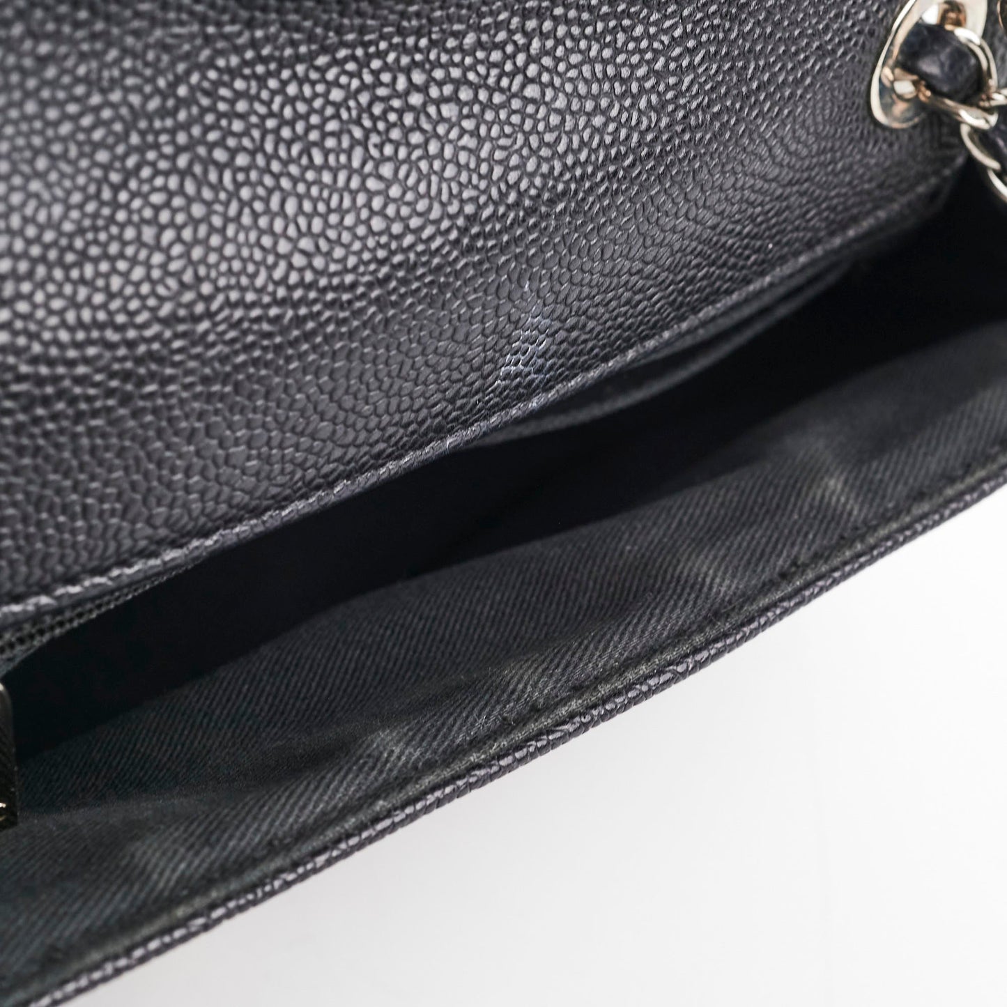 Chanel CC Timeless Caviar Black Bag