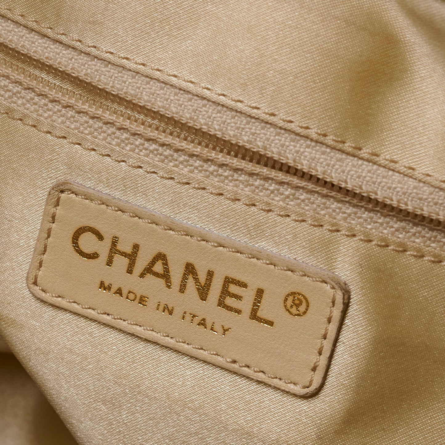 Chanel Gold Tote