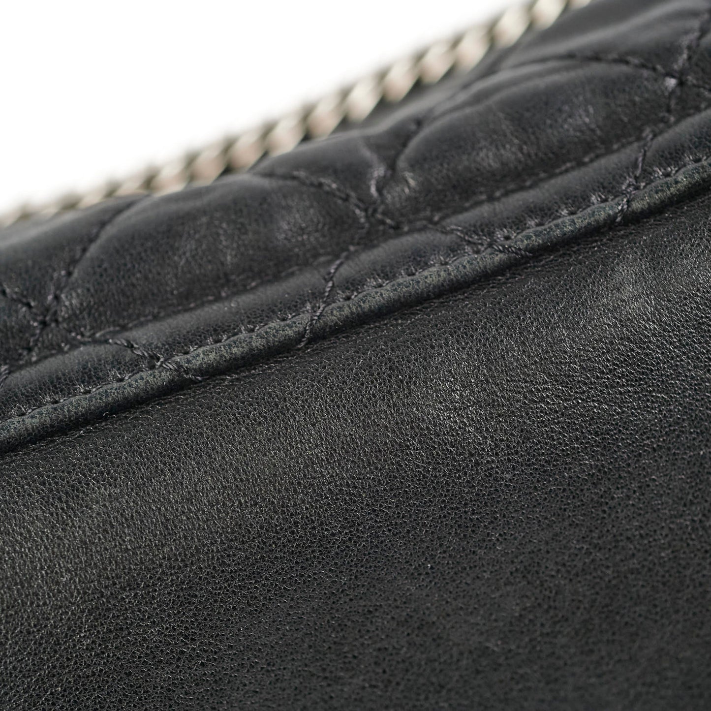 Chanel CC Lambskin Accordion Flap Black