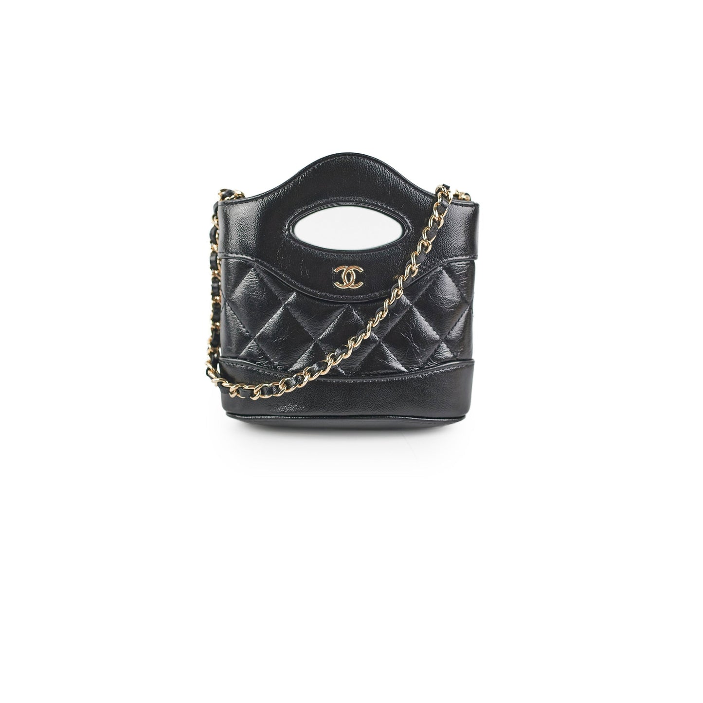 Chanel Micro 31 24S Crossbody Bag Black